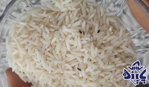 نگهداری برنج با سنگ نمک